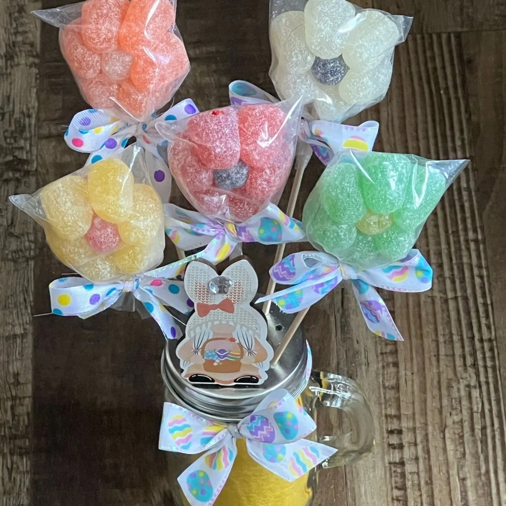 Colorful Gumdrop Candy Bouquet